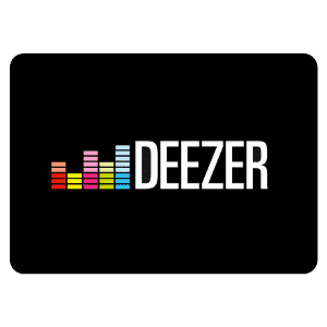 Deezer-Geschenkkarte